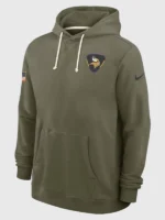 Minnesota Vikings 2025 Salute to Service Pullover Hoodie