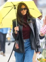 NYC Nina Dobrev Black Jacket