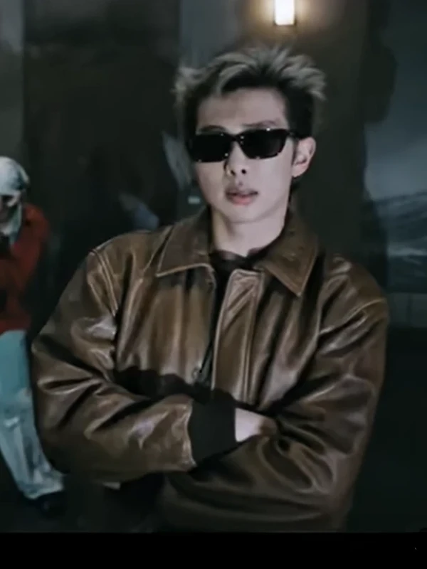 RM Bangtan Boys 2.0 Leather Jacket