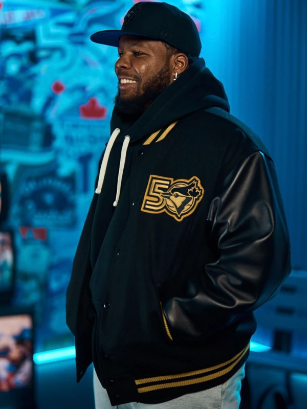 Roots Blue Jays 50th Anniversary Black Jacket