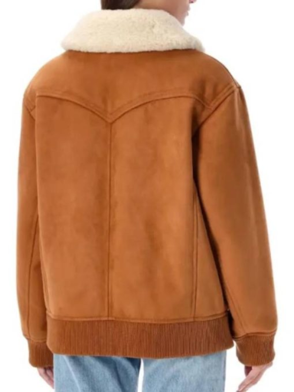 Sarah-Rafferty-TV-Series-My-Life-with-the-Walter-Boys-Season-2-Katherine-Walter-Shearling-Leather-Jacket
