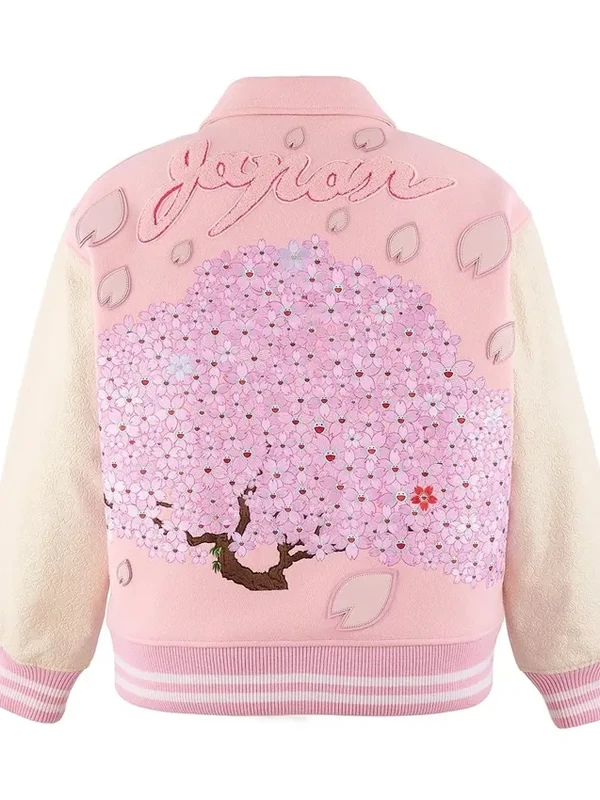 Shop Cherry Blossom Varsity Jacket For Men and Women