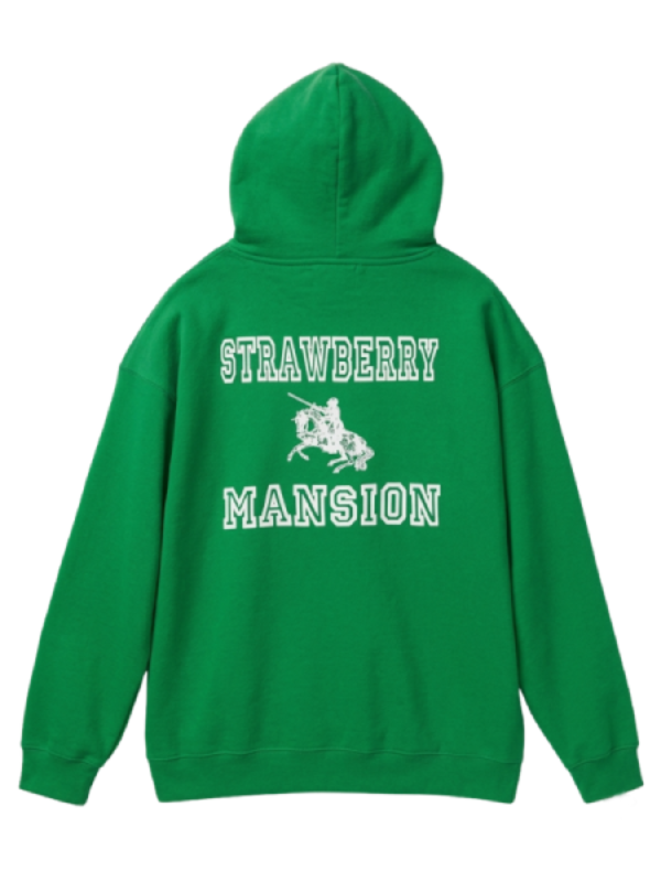 Strawberry Mansion Hoodie Green