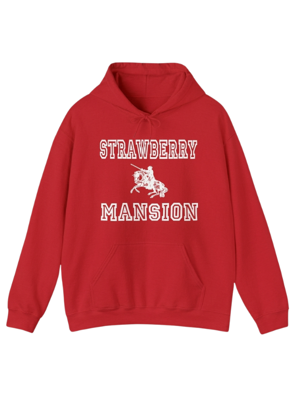 Strawberry Mansion Red Hoodie