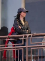Sushi Restaurant 2026 Kendall Jenner Leather Jacket