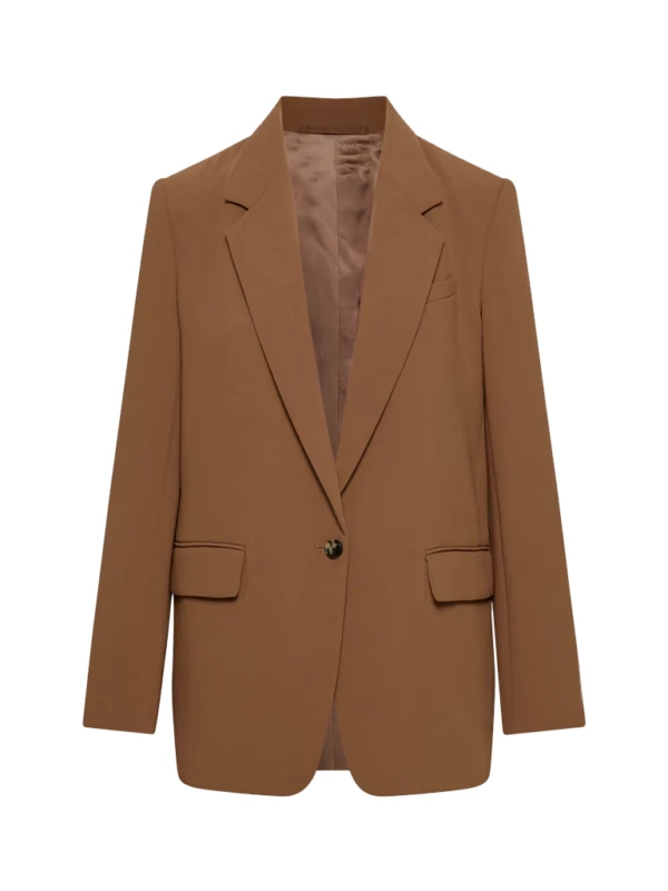 The Bold and the Beautiful Ashleigh Brewer Ivy Forrester Brown Blazer F