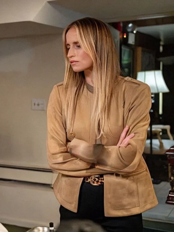 The Hunting Party S02 Becca Kotte Brown Jacket