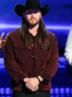 The Voice S29 Jared Shoemaker Suede Trucker Jacket