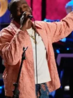 The Voice S29 KJ Willis Boxy Pink Jacket