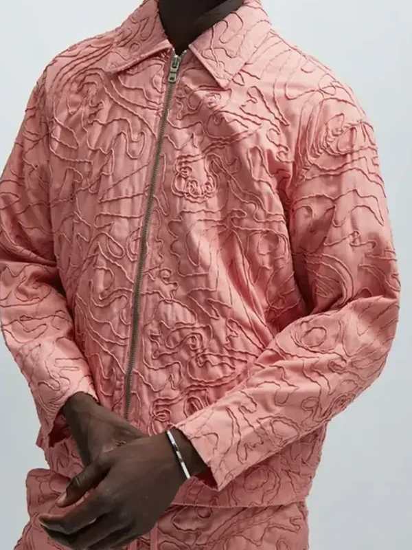 The Voice S29 KJ Willis Boxy Pink Jacket Front