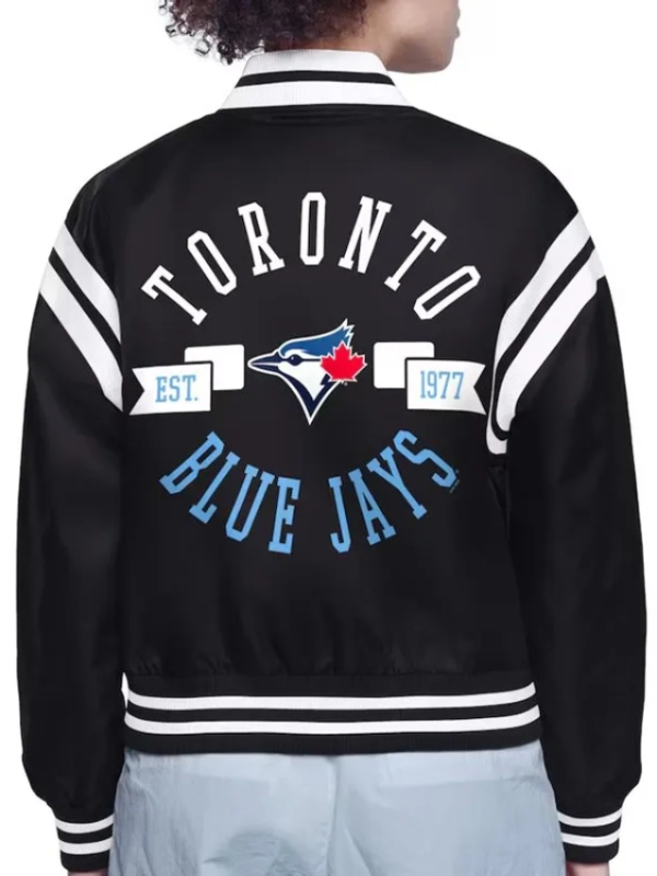 Toronto-Blue-Jays-Printed-Logo-Varsity-Satin-Jacket-Back