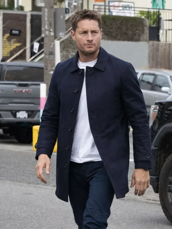 Tracker S03 Justin Hartley Black Coat