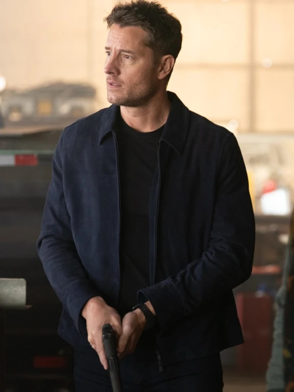 Tracker S03 Justin Hartley Blue Jacket