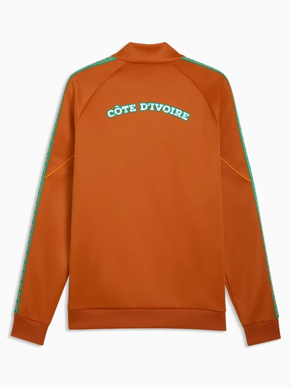 World Cup 2026 Cote dIvoire Anthem Orange Jacket Back