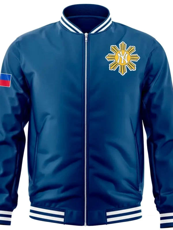 Yankees Manny Pacquiao Blue Jacket F