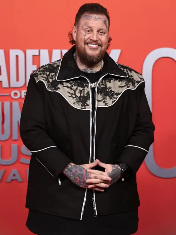 Jel­ly Roll 60th Acad­e­my Of Coun­try Mu­sic Awards Black Jack­et