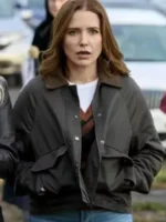 Sophia Bush Broad Trip Cot­ton Jack­et