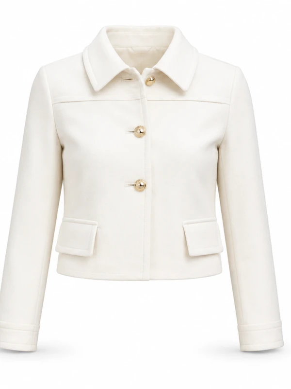 Airbus Defence and Space 2026 Sophie White Cropped Jacket F