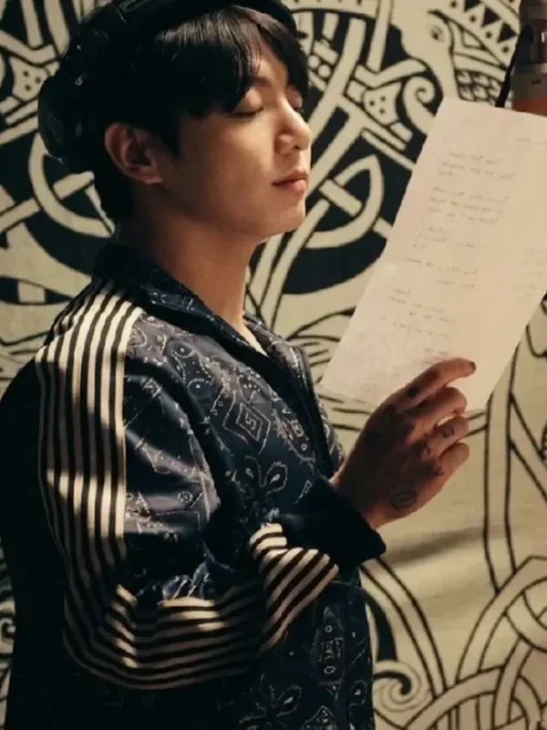 BTS Jung Kook Recording Track Jacket For Sale