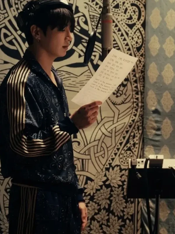 BTS Jung Kook Recording Track Jacket