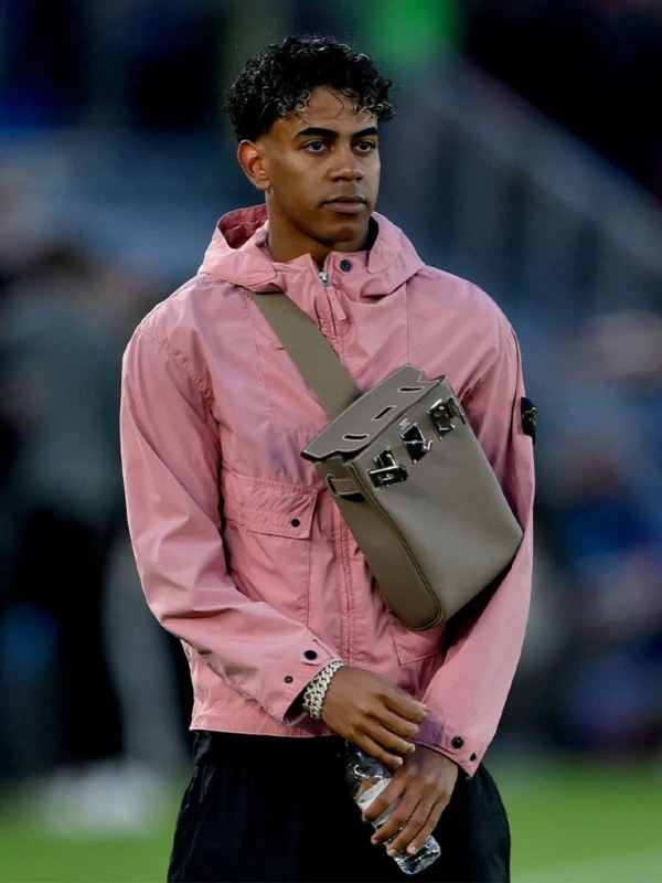 Camp Nou Stadium 2026 Lamine Yamal Pink Jacket Third