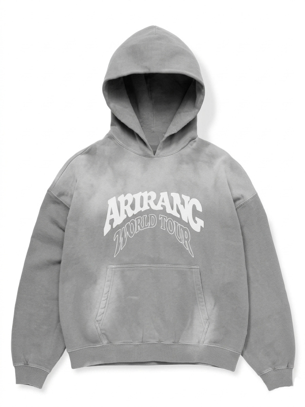 Jungkook BTS Swim Grey Hoodie