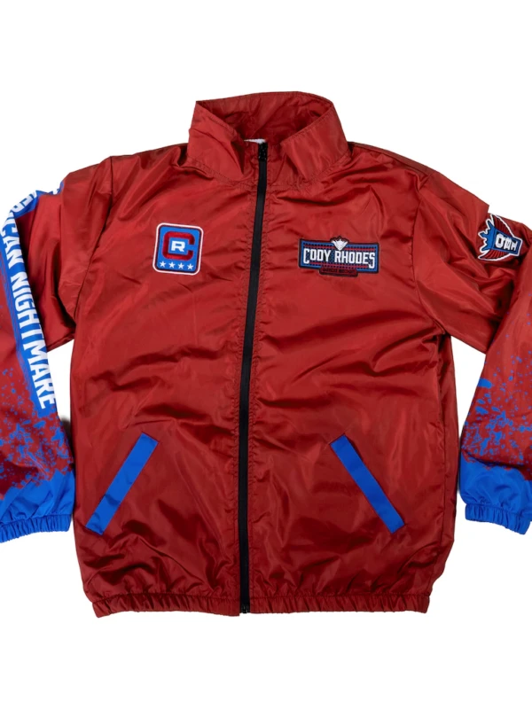 RWB Wind break er Smack Down 2026 Cody Rhodes Red Jacket F