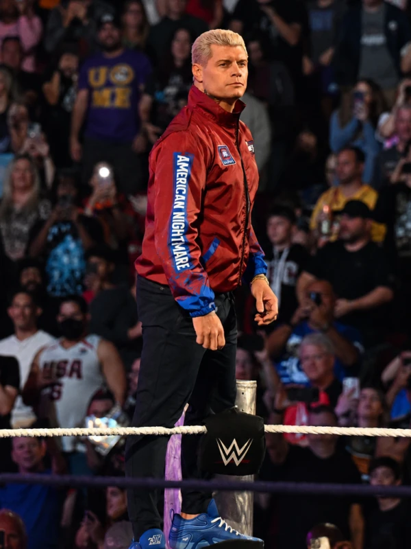 RWB Wind break er Smack Down 2026 Cody Rhodes Red Jacket R