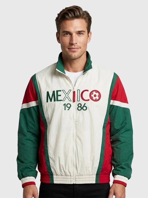 1986 FIFA World Cup Mexico Multicolor Track Jacket Unisex 1