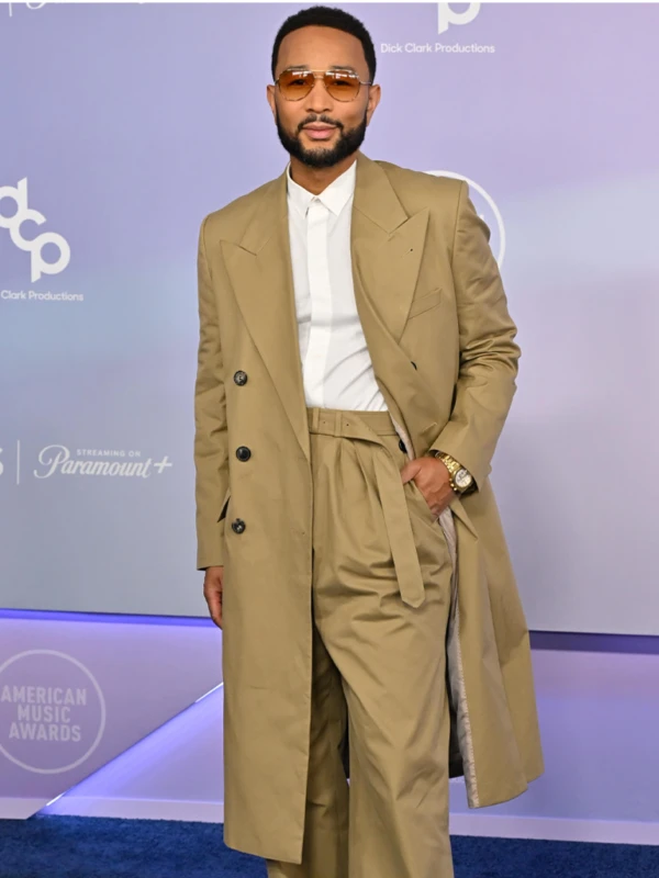 American Music Awards John Legend Coat
