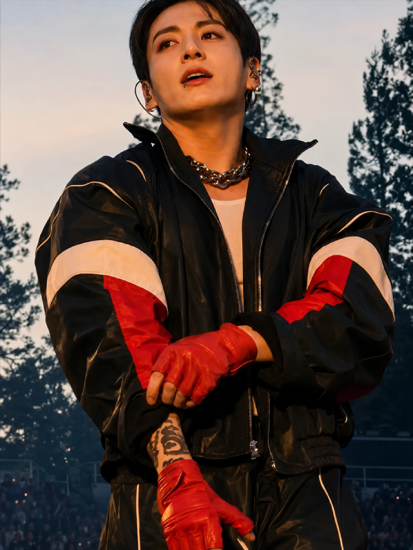 BTS-Jungkook-Stanford-World-Tour-Black-Nahmias-Leather-Jacket
