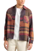 Claude The Four Seasons S02 Marco Calvani Multicolor Plaid Shirt Jacket 3