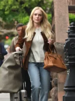 Count Me Lies Lindsay Lohan Suede Blazer