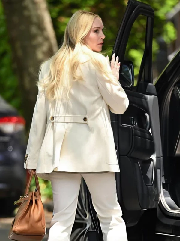 Count Me Lies Lindsay Lohan Violet Lockhart White Blazer B