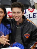 Date Night At Game Four Timothe e Chalamet Jacket