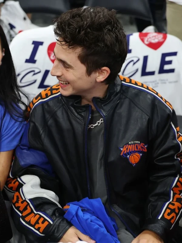 Date Night At Game Four Timothe e Chalamet Jacket L