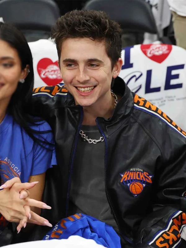 Date Night At Game Four Timothe e Chalamet Jacket