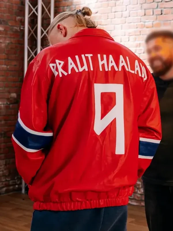 Erling Haaland Custom Norway Jacket For Sale