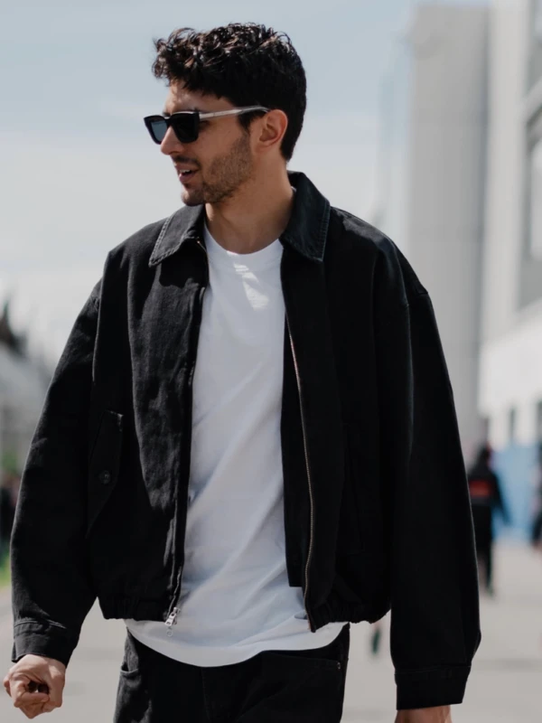 Esteban Ocon Montrea F1 2026 Black Jacket