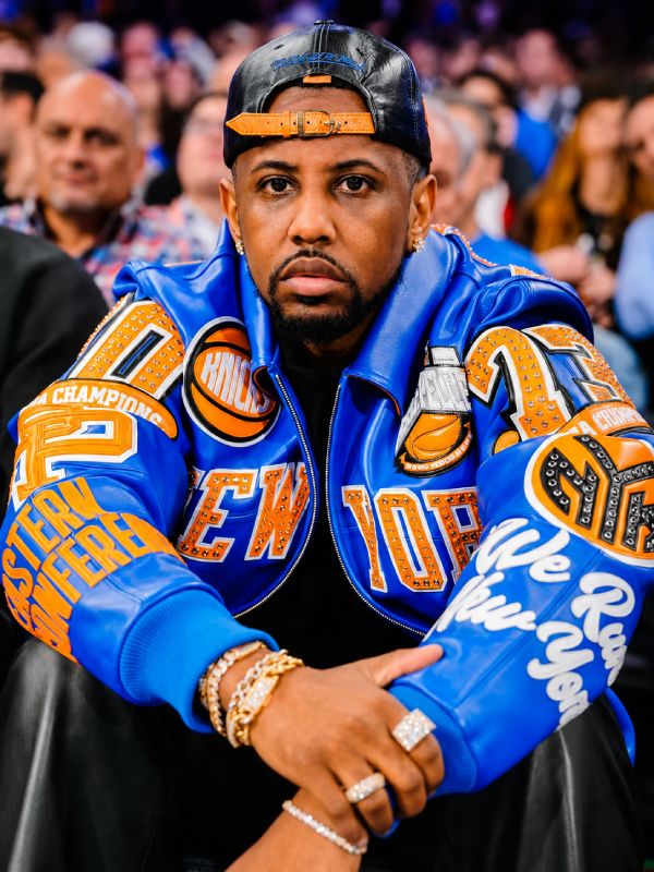 Fabolous x New York Knicks Leather Jacket