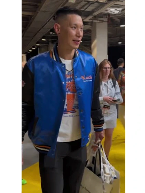 Jeremy NY Knicks Varsity Jacket For Sale