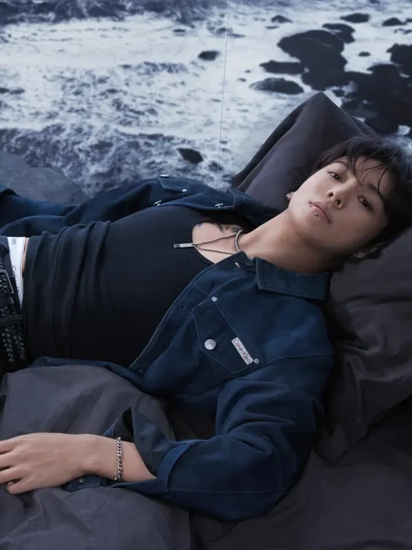 Jungkook x Calvin Klein Blue Denim Jacket