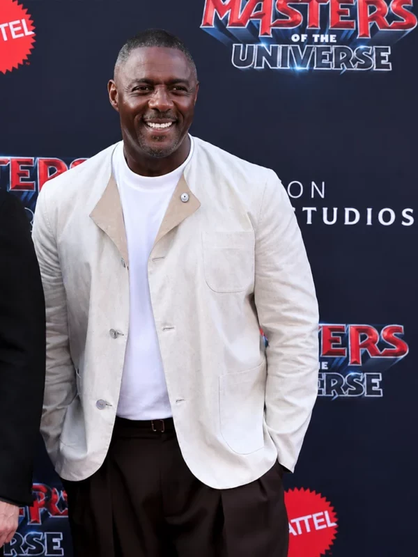 Masters Of The Universe Premiere Idris Elba Jacket