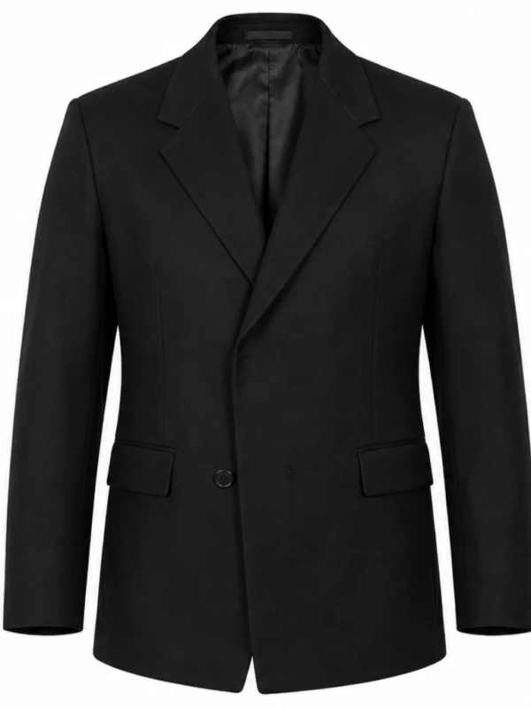 Masters Of The Universe Premiere Nicholas Galitzine Black Blazer F