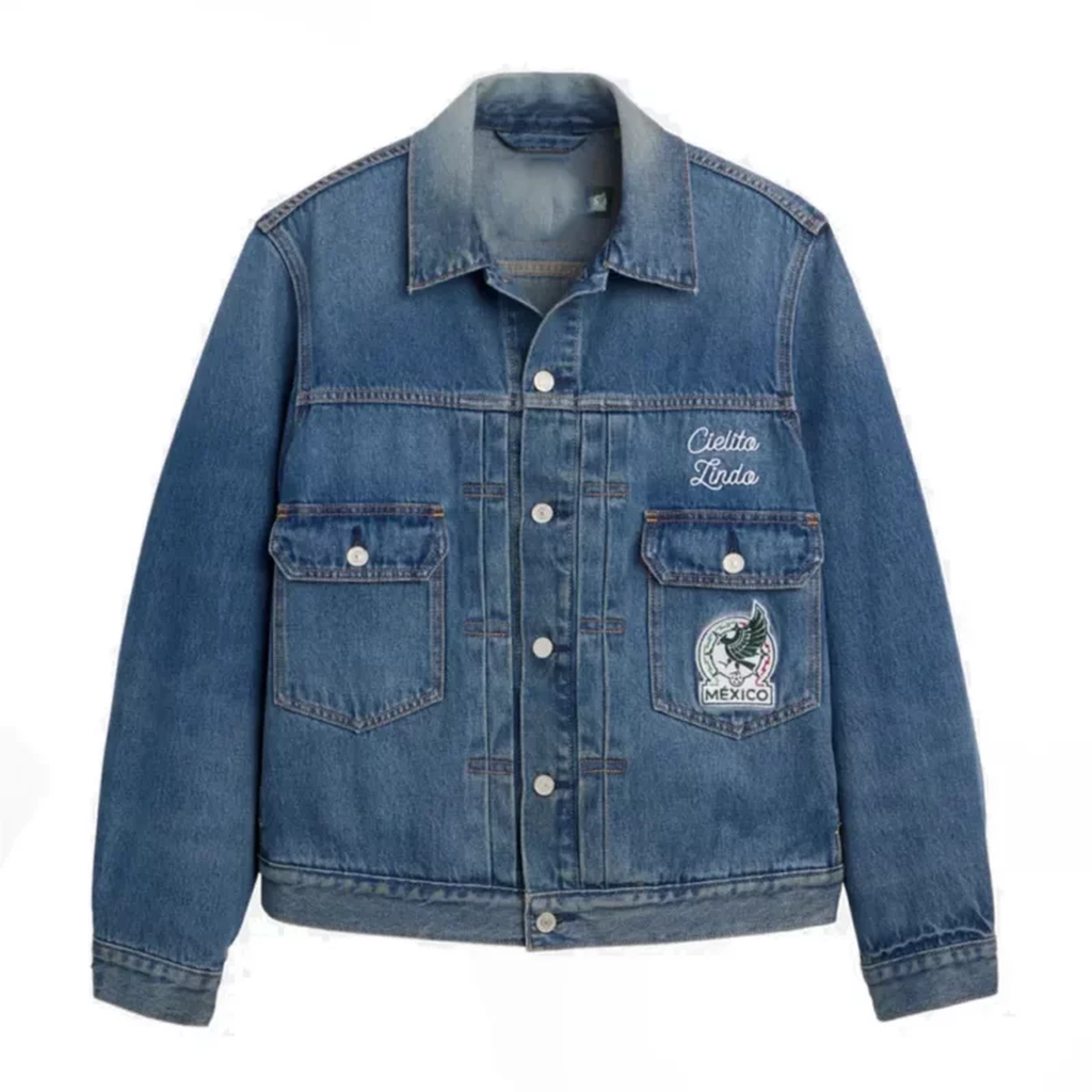 Mexico Football National Type II Denim Jacket