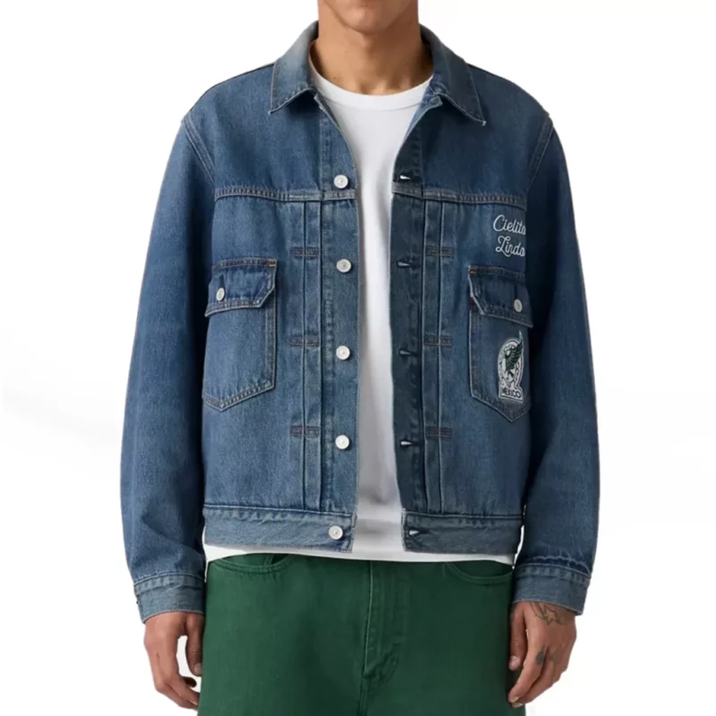 Mexico Football Team Type II Denim Jacket