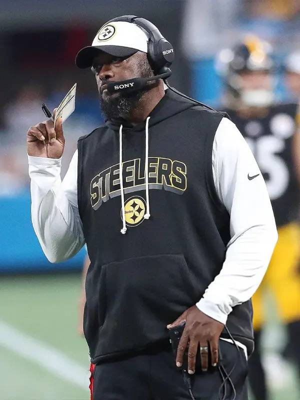 Mike-Tomlin-Pittsburgh-Steelers-Sideline-Sleeveless-Hoodie