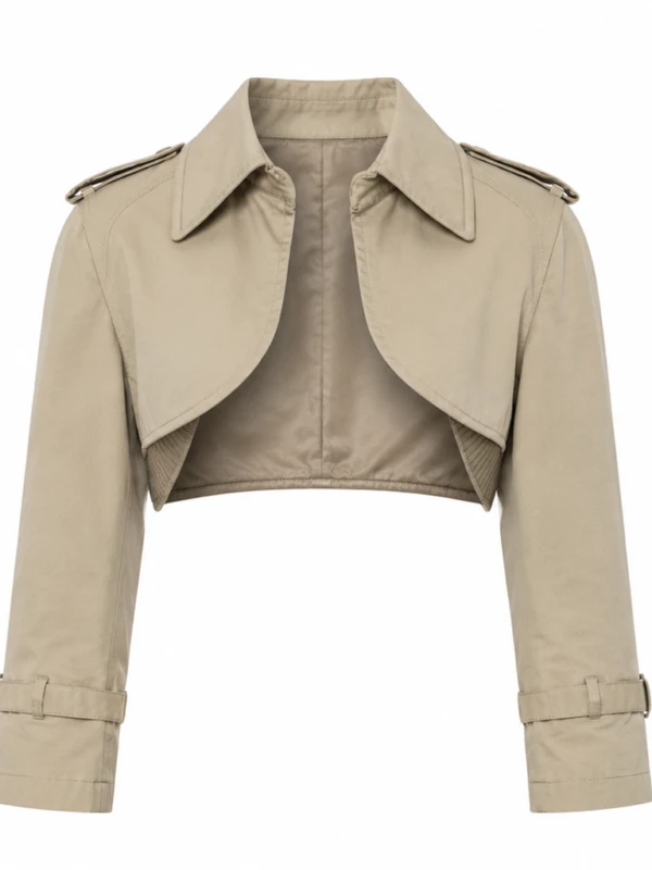 Millie Bobby Brown 2026 Upfront Cropped Jacket F