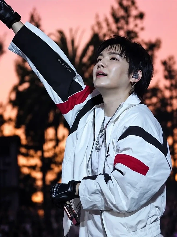 Min Yoongi BTS Arirang World Tour Stanford Stadium Jacket
