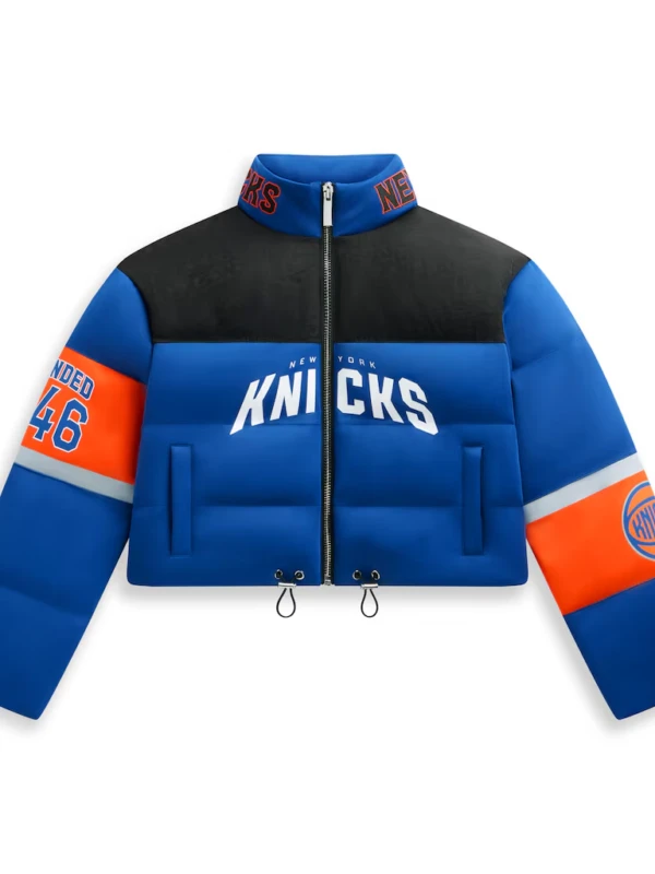 NY Knick Mariska Hargitay Blue Jacket F